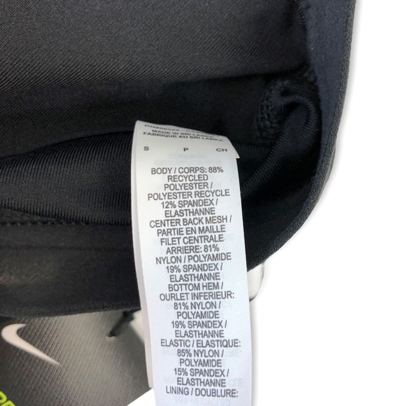 Nike Black Indy Lightweight Dri Fit Sports Bra - Picture 8 of 9